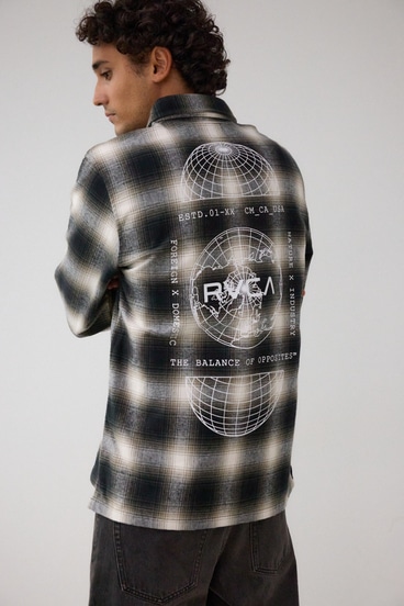 【RVCA】GLOBAL DOMESTIC SHIRTS/グローバルドメスティックシャツ 詳細画像