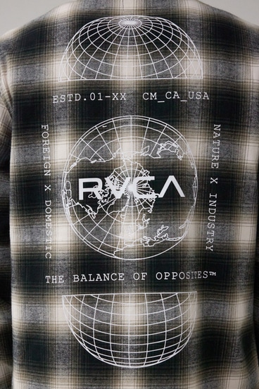 【RVCA】GLOBAL DOMESTIC SHIRTS/グローバルドメスティックシャツ 詳細画像