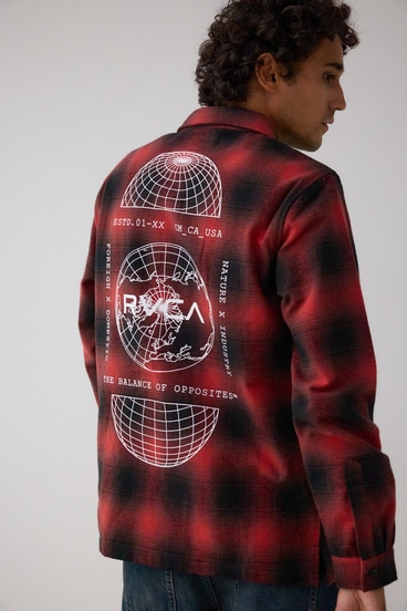 【RVCA】GLOBAL DOMESTIC SHIRTS/グローバルドメスティックシャツ 詳細画像