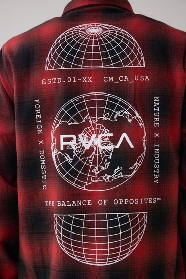 【RVCA】GLOBAL DOMESTIC SHIRTS/グローバルドメスティックシャツ 詳細画像