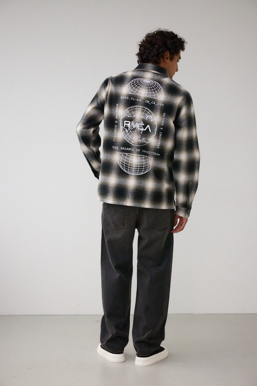 【RVCA】GLOBAL DOMESTIC SHIRTS/グローバルドメスティックシャツ 詳細画像 BLK 4