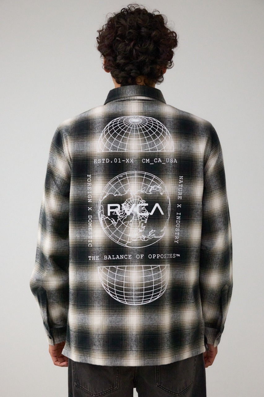 【RVCA】GLOBAL DOMESTIC SHIRTS/グローバルドメスティックシャツ 詳細画像 BLK 7