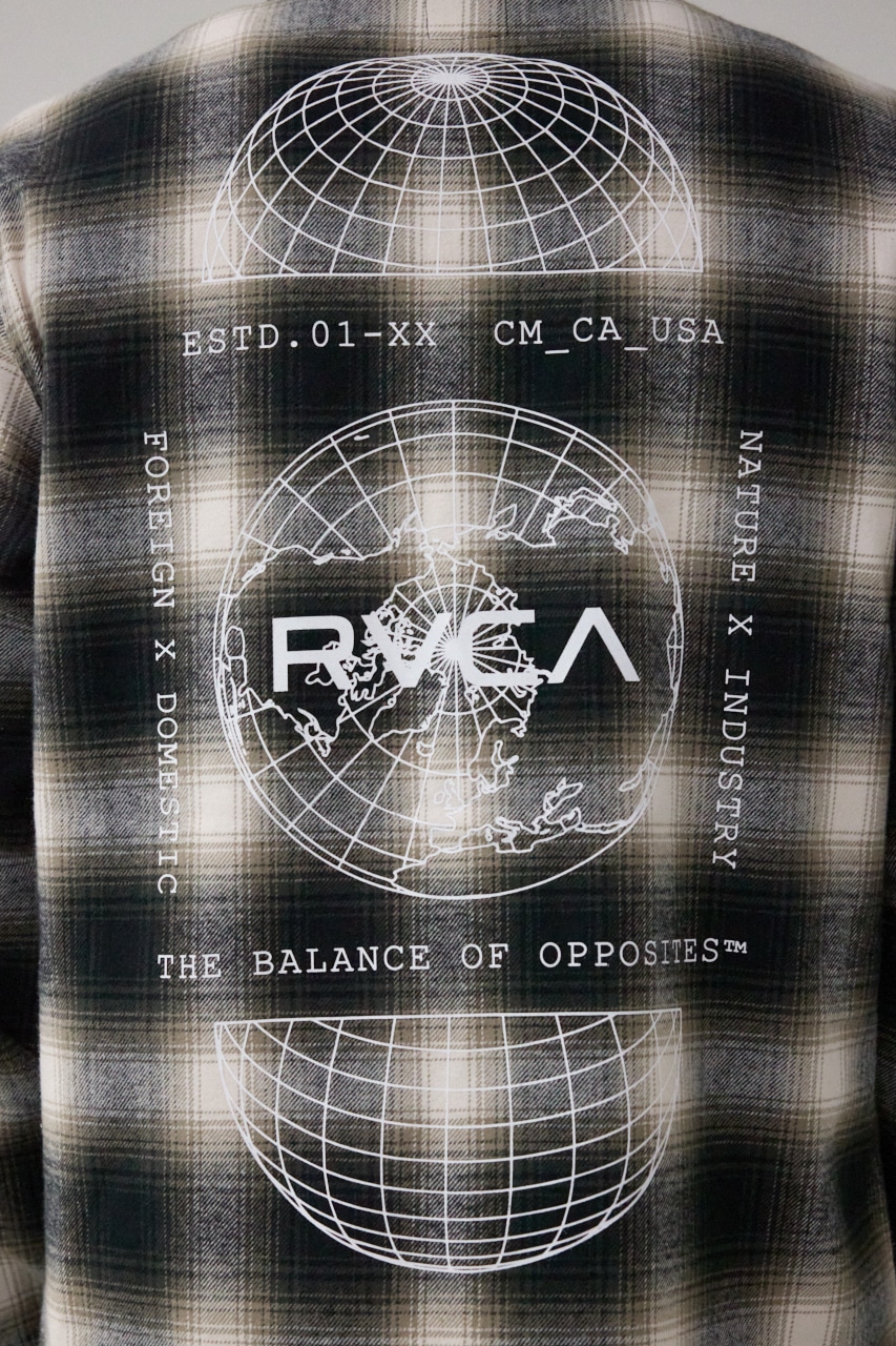 【RVCA】GLOBAL DOMESTIC SHIRTS/グローバルドメスティックシャツ 詳細画像 BLK 8