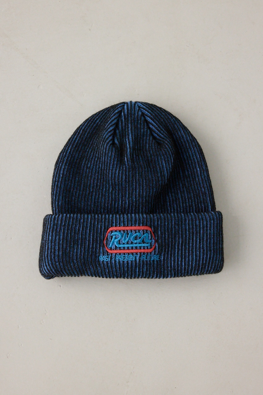 【RVCA】DOUBLE COLOR BEANIE/ダブルカラービーニー 詳細画像 BLK 4