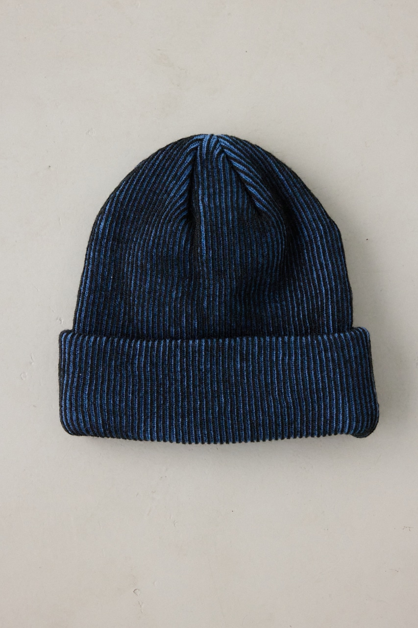 【RVCA】DOUBLE COLOR BEANIE/ダブルカラービーニー 詳細画像 BLK 5