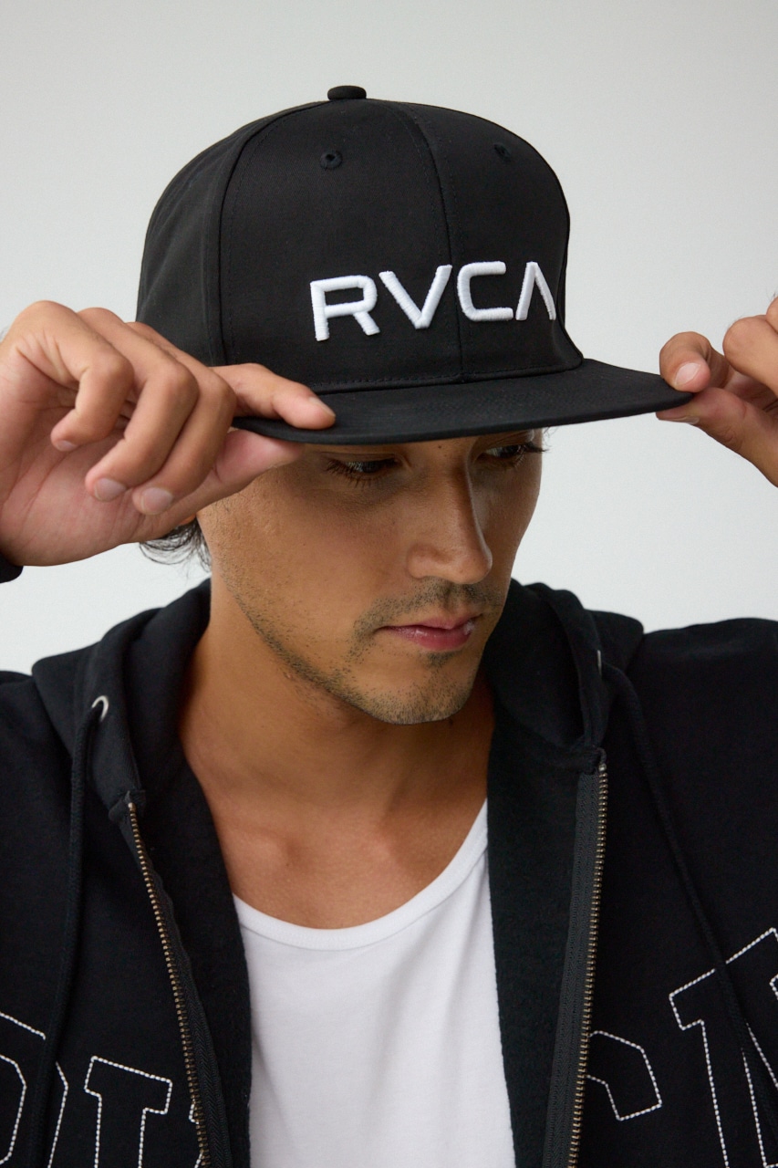 【RVCA】TWILL SNAPBACK/ツイルスナップバック 詳細画像 BLK 1