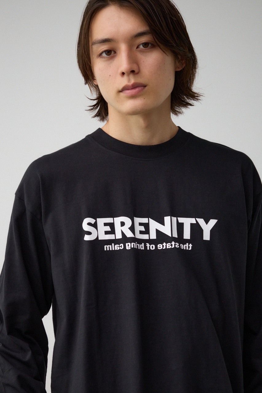 SERENITY ロングTシャツ 詳細画像 BLK 2