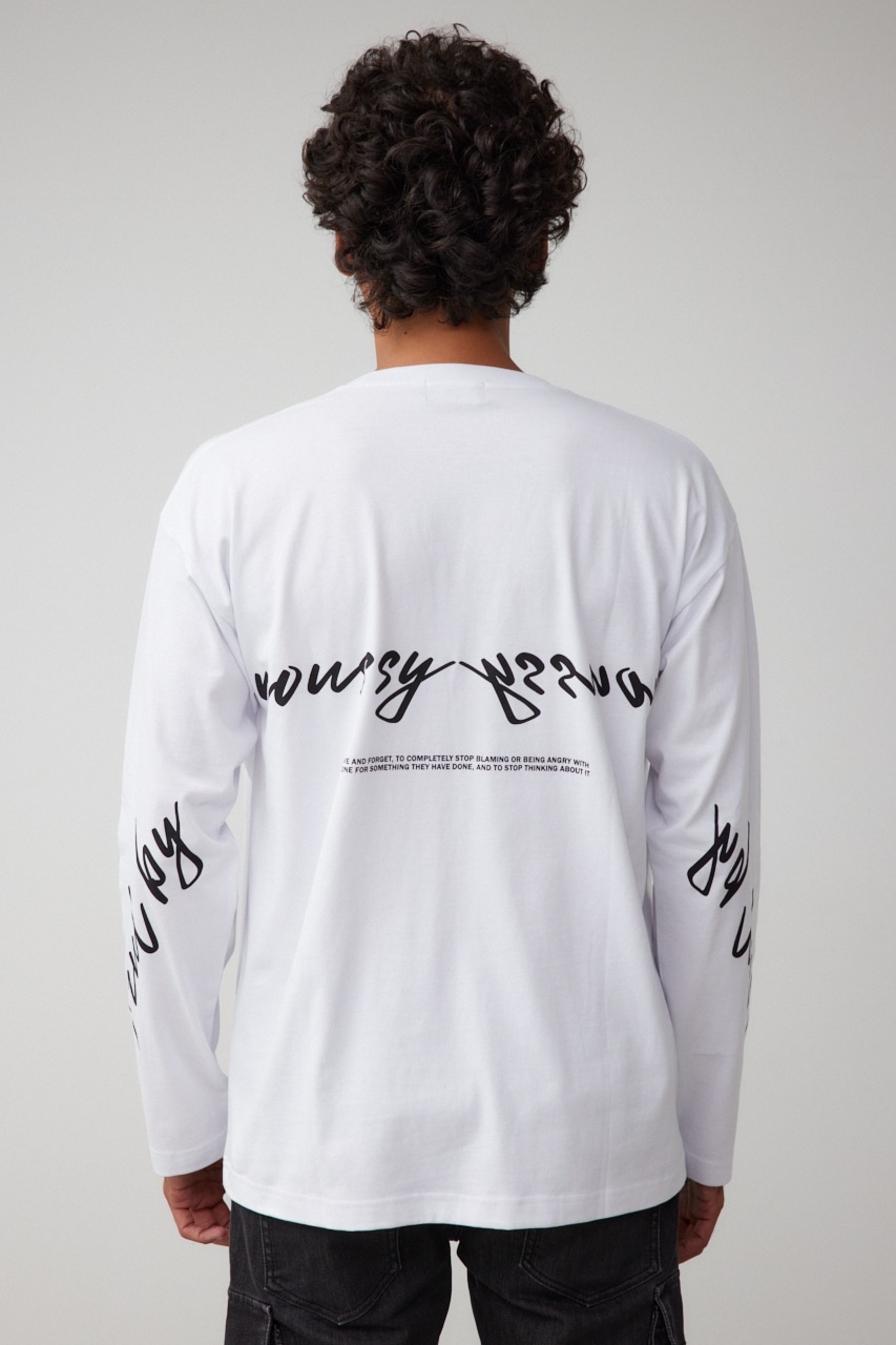 【10月14日(月)23:59まで期間限定価格】AZULBYMOUSSYバックロゴロンTEE 詳細画像 WHT 7