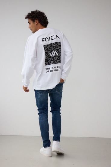 【RVCA】PATCH BALANCE LT/パッチバランスロングTシャツ 詳細画像