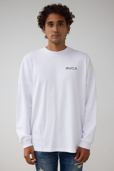 【RVCA】PATCH BALANCE LT/パッチバランスロングTシャツ 詳細画像