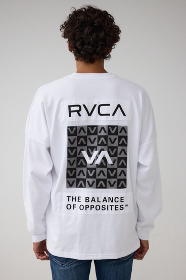 【RVCA】PATCH BALANCE LT/パッチバランスロングTシャツ 詳細画像