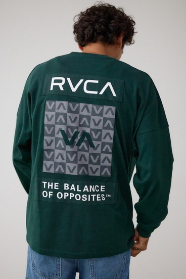 【RVCA】PATCH BALANCE LT/パッチバランスロングTシャツ