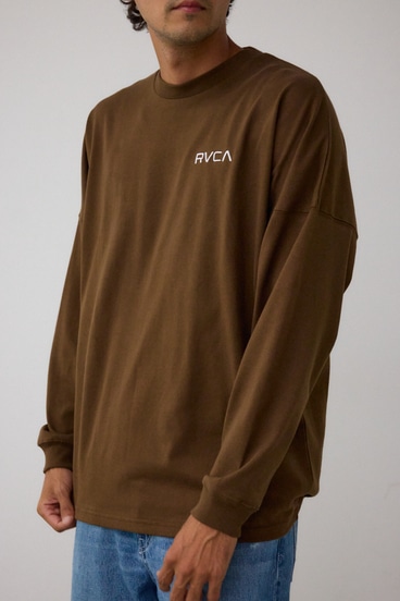 【RVCA】PATCH BALANCE LT/パッチバランスロングTシャツ 詳細画像