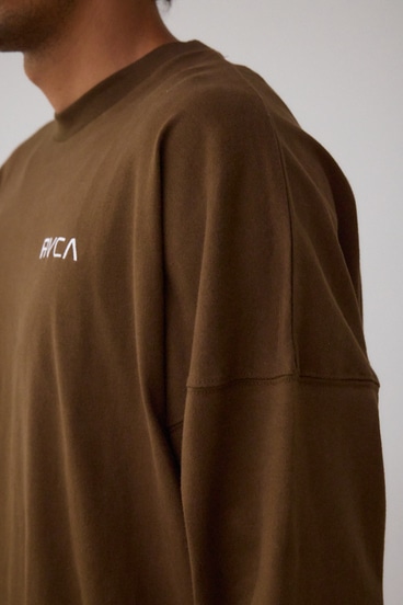 【RVCA】PATCH BALANCE LT/パッチバランスロングTシャツ 詳細画像