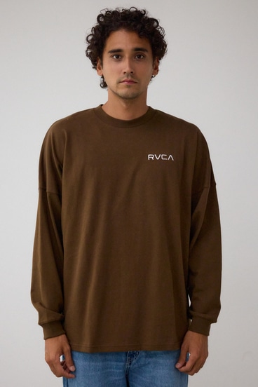 【RVCA】PATCH BALANCE LT/パッチバランスロングTシャツ 詳細画像