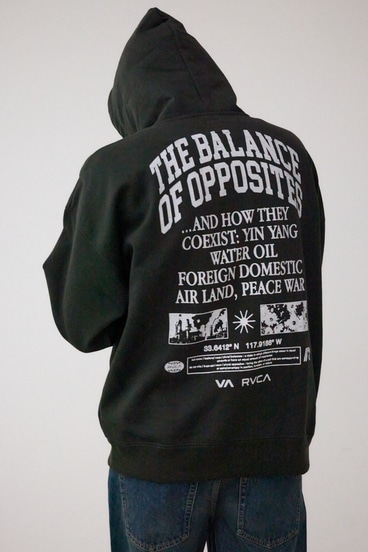 【RVCA】PASTE UP HD/ペーストアップフーディ― 詳細画像