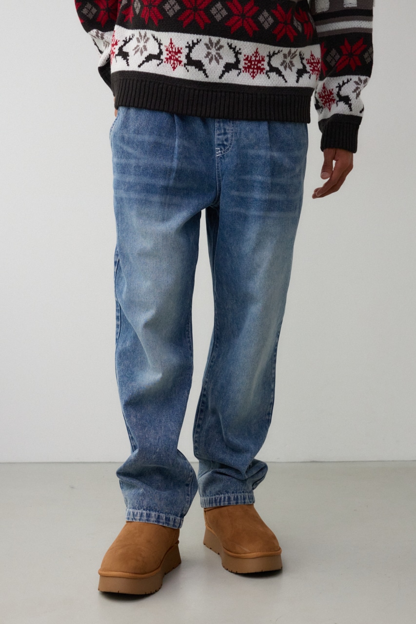 AZUL DENIM 10.5oz リラックスワイド 詳細画像 BLU 1