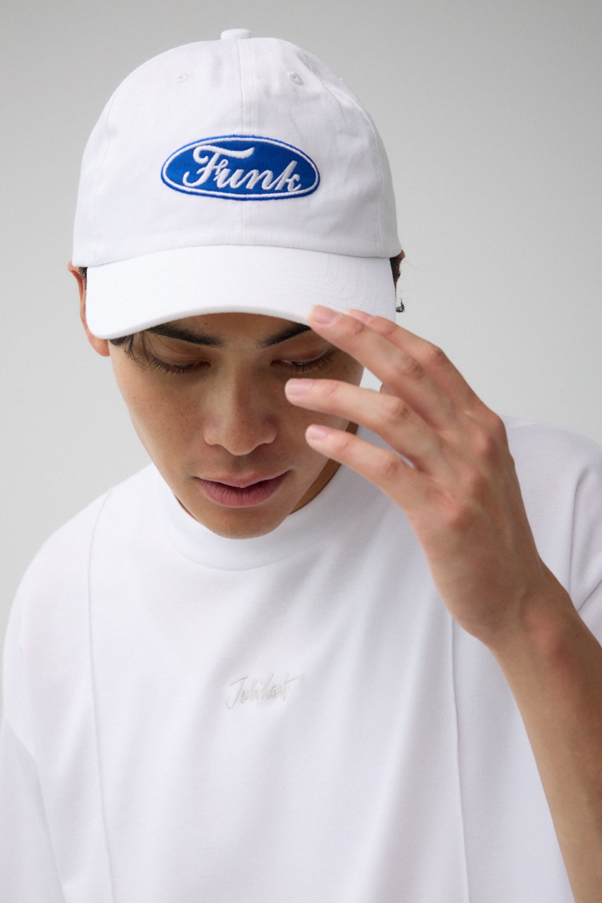 【WEB先行発売】【SUNBEAMS CAMPERS】 FUNKワッペンキャップ 詳細画像 WHT 1