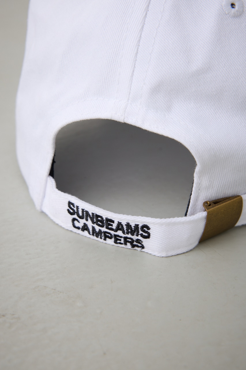 【WEB先行発売】【SUNBEAMS CAMPERS】 FUNKワッペンキャップ 詳細画像 WHT 11