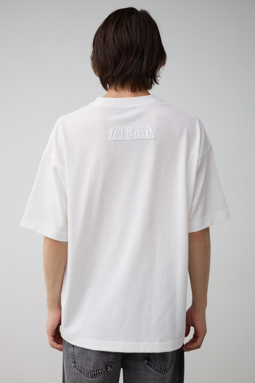 アップリケビッグTシャツ 詳細画像 O/WHT 7