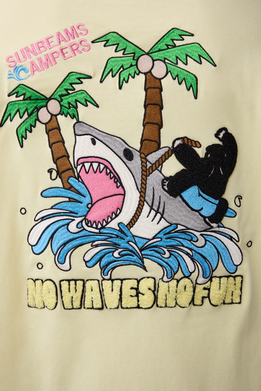 【WEB先行発売】【SUNBEAMS CAMPERS】 SURF相良刺繍ファンクTシャツ 詳細画像 L/YEL 11
