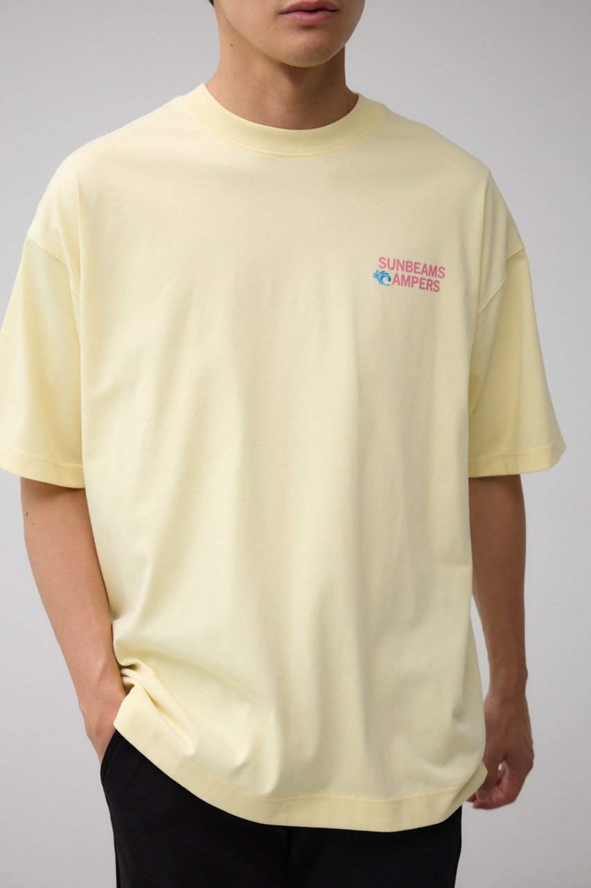 【WEB先行発売】【SUNBEAMS CAMPERS】 SURF相良刺繍ファンクTシャツ 詳細画像 L/YEL 2