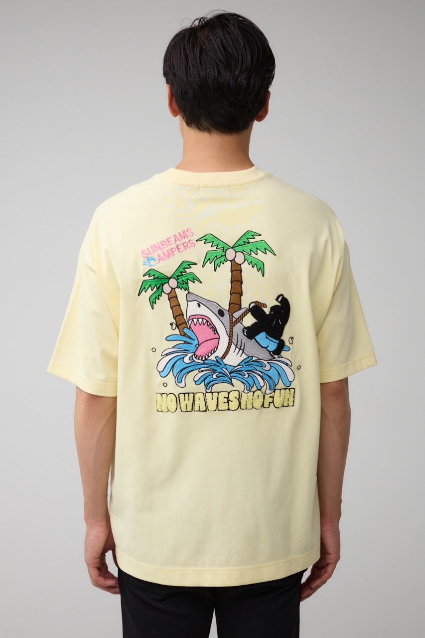 【WEB先行発売】【SUNBEAMS CAMPERS】 SURF相良刺繍ファンクTシャツ 詳細画像 L/YEL 7