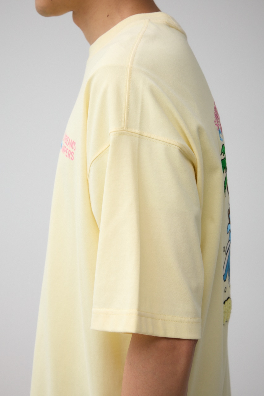【WEB先行発売】【SUNBEAMS CAMPERS】 SURF相良刺繍ファンクTシャツ 詳細画像 L/YEL 9
