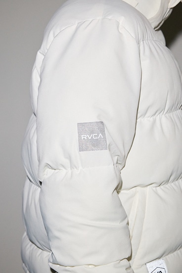 【RVCA×AZUL】 リフレクターパファージャケット 詳細画像