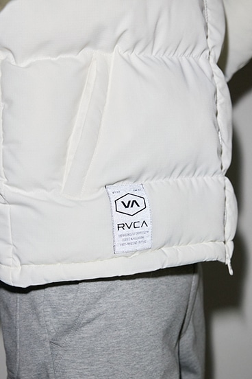 【RVCA×AZUL】 リフレクターパファージャケット 詳細画像