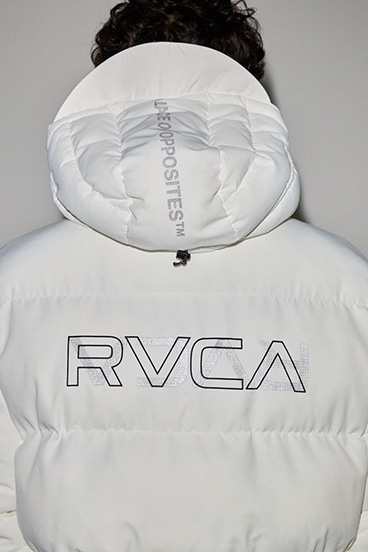 【RVCA×AZUL】 リフレクターパファージャケット 詳細画像