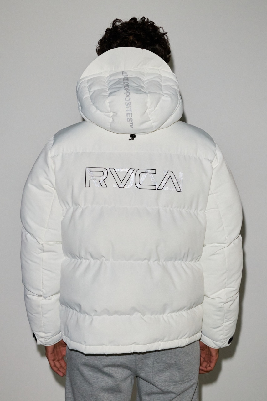 【RVCA×AZUL】 リフレクターパファージャケット 詳細画像 WHT 7