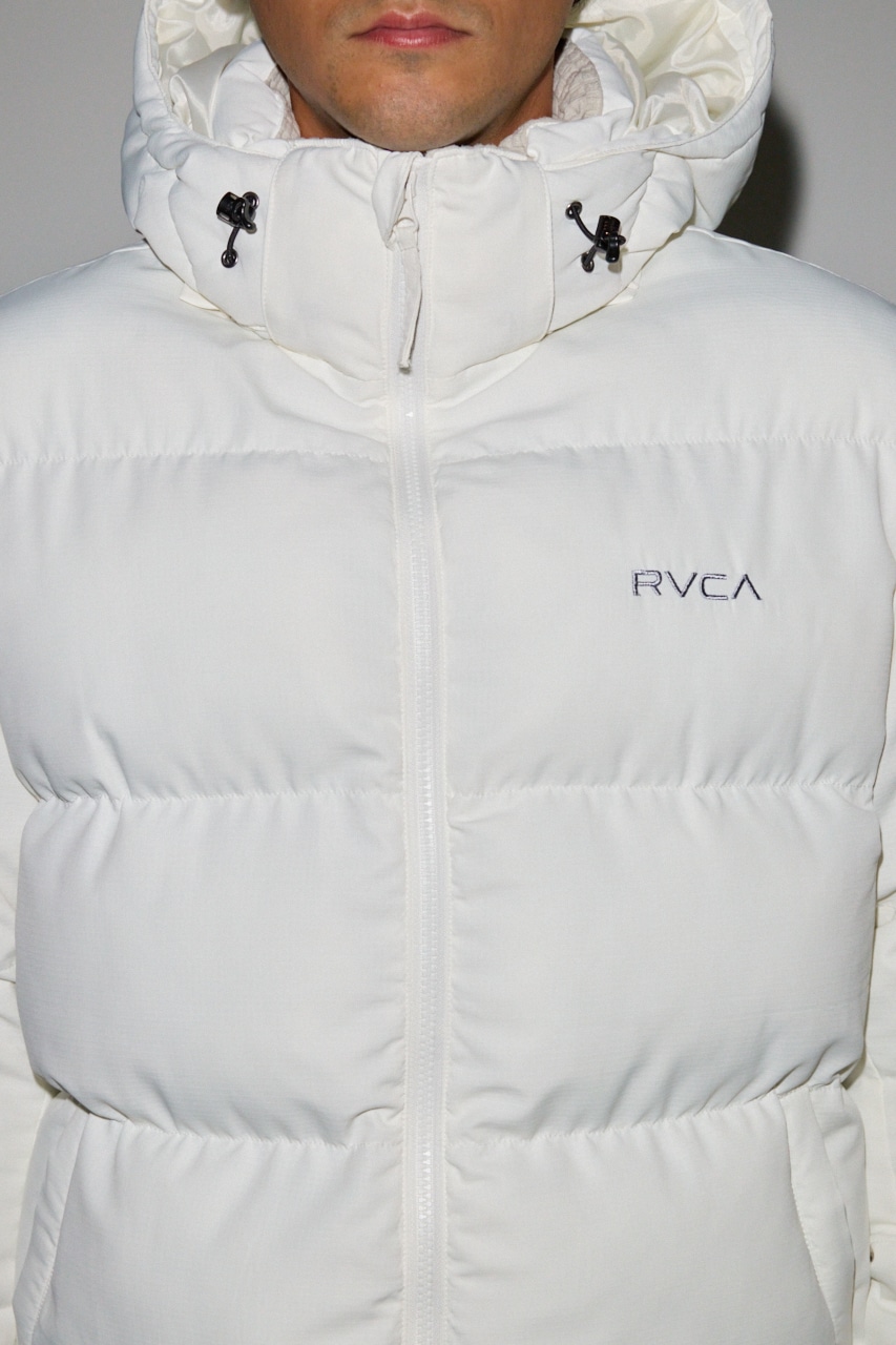 【RVCA×AZUL】 リフレクターパファージャケット 詳細画像 WHT 8