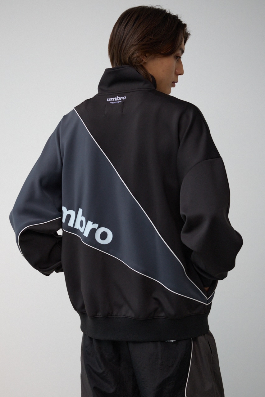 【10月14日(月)23:59まで期間限定価格】【UMBRO×AZUL】 トラックジャケット 詳細画像 BLK 2