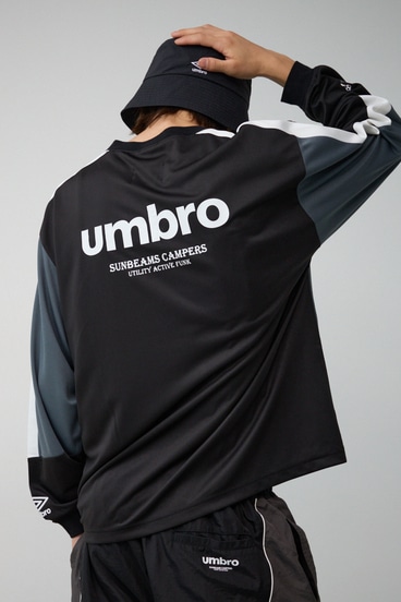 【10月14日(月)23:59まで期間限定価格】【UMBRO×AZUL】 スウィッチングトップス