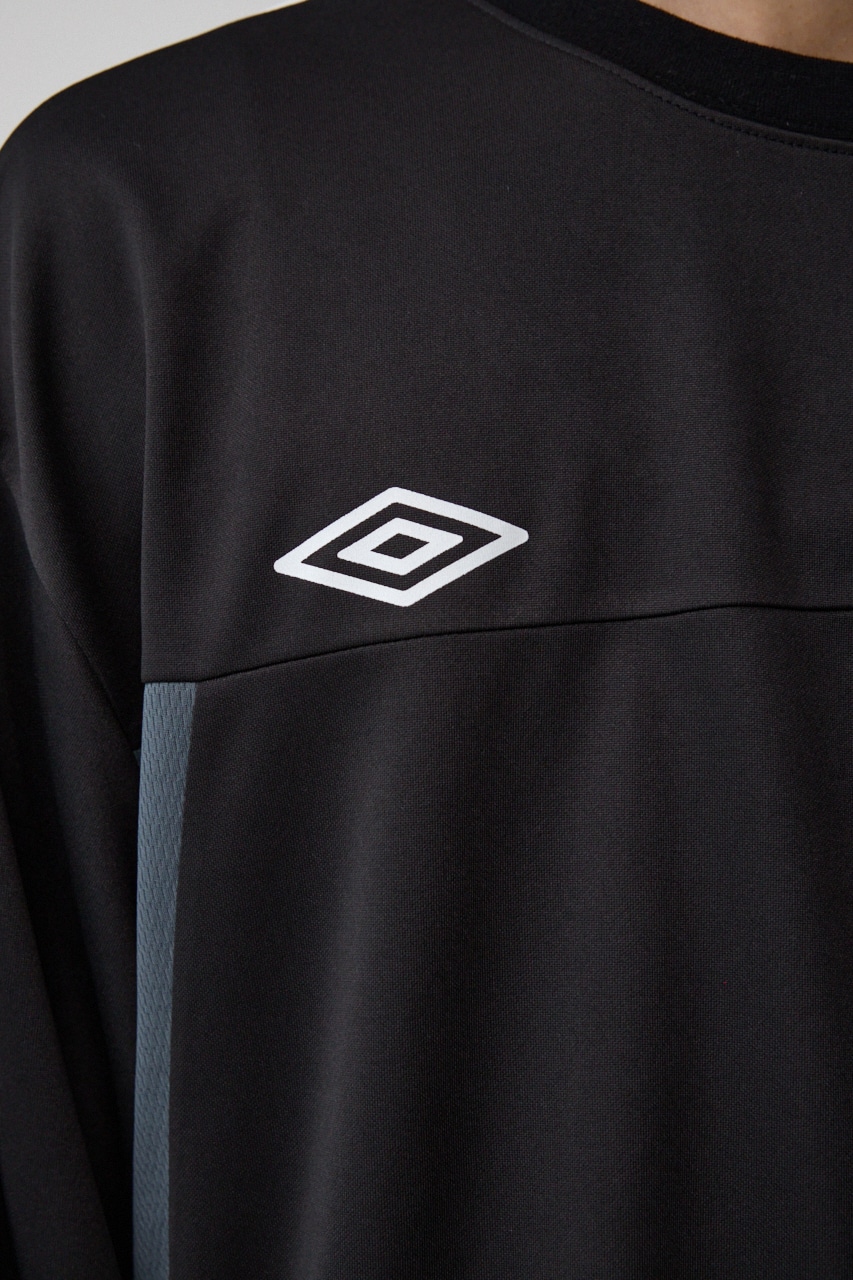 【10月14日(月)23:59まで期間限定価格】【UMBRO×AZUL】 スウィッチングトップス 詳細画像 BLK 11