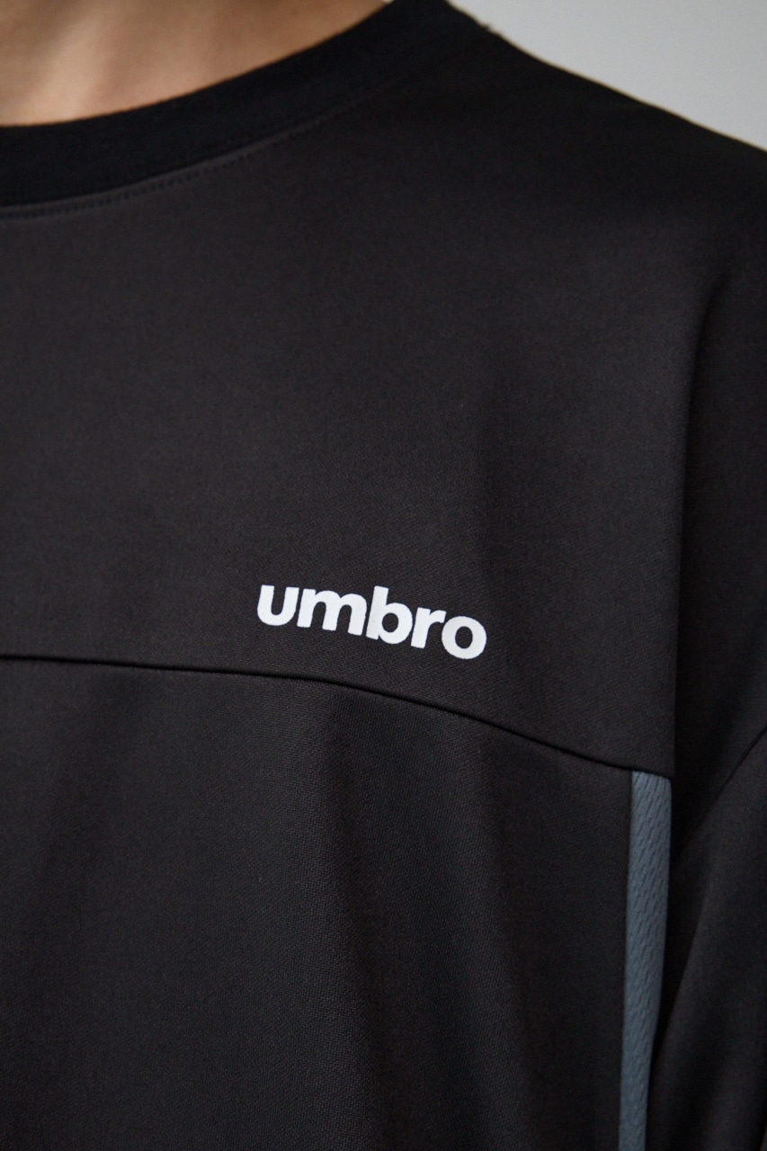 【10月14日(月)23:59まで期間限定価格】【UMBRO×AZUL】 スウィッチングトップス 詳細画像 BLK 12