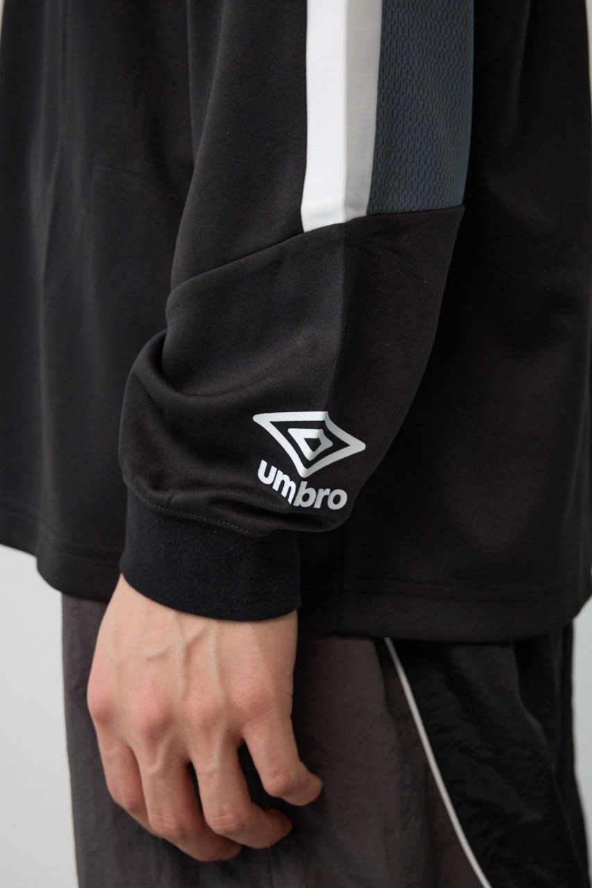 【10月14日(月)23:59まで期間限定価格】【UMBRO×AZUL】 スウィッチングトップス 詳細画像 BLK 13