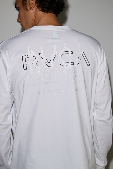 【RVCA×AZUL】 リフレクターラッシュTEE 詳細画像