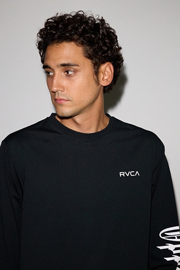 【RVCA×AZUL】 リフレクターラッシュTEE