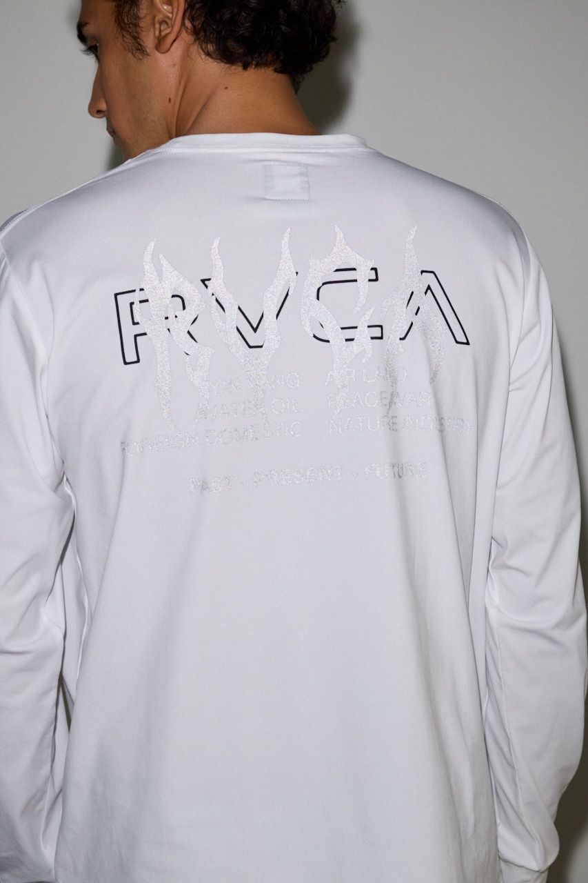 【RVCA×AZUL】 リフレクターラッシュTEE 詳細画像 WHT 12