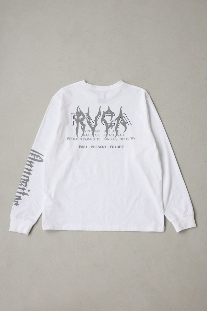 【RVCA×AZUL】 リフレクターラッシュTEE 詳細画像 WHT 16