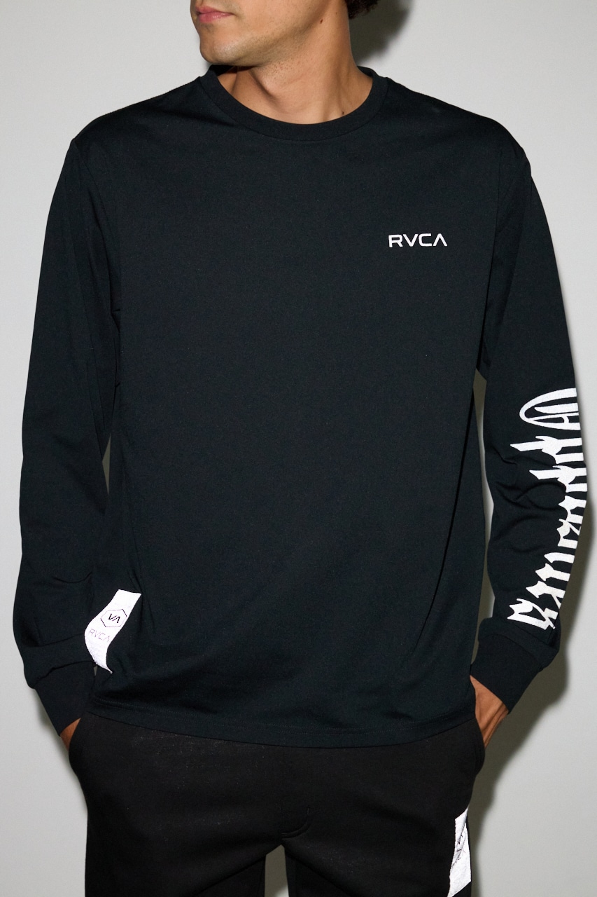 【RVCA×AZUL】 リフレクターラッシュTEE 詳細画像 BLK 1