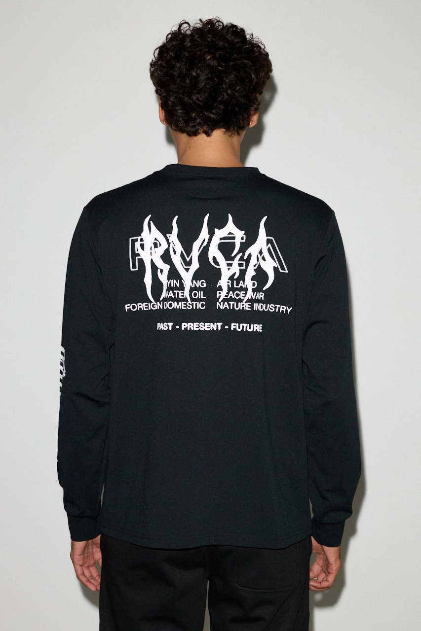 【RVCA×AZUL】 リフレクターラッシュTEE 詳細画像 BLK 7