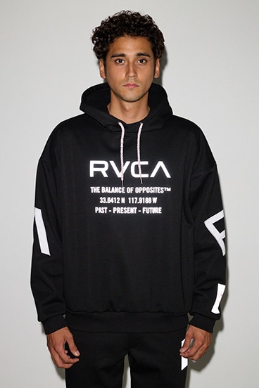 【RVCA×AZUL】 リフレクタースウェットパーカー 詳細画像