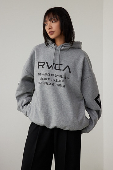 【RVCA×AZUL】 リフレクタースウェットパーカー