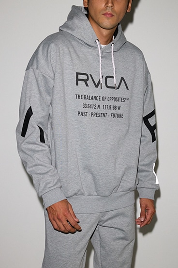 【RVCA×AZUL】 リフレクタースウェットパーカー 詳細画像