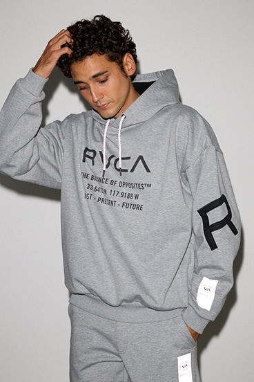 【RVCA×AZUL】 リフレクタースウェットパーカー 詳細画像