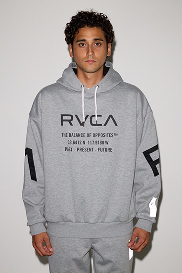 【RVCA×AZUL】 リフレクタースウェットパーカー 詳細画像