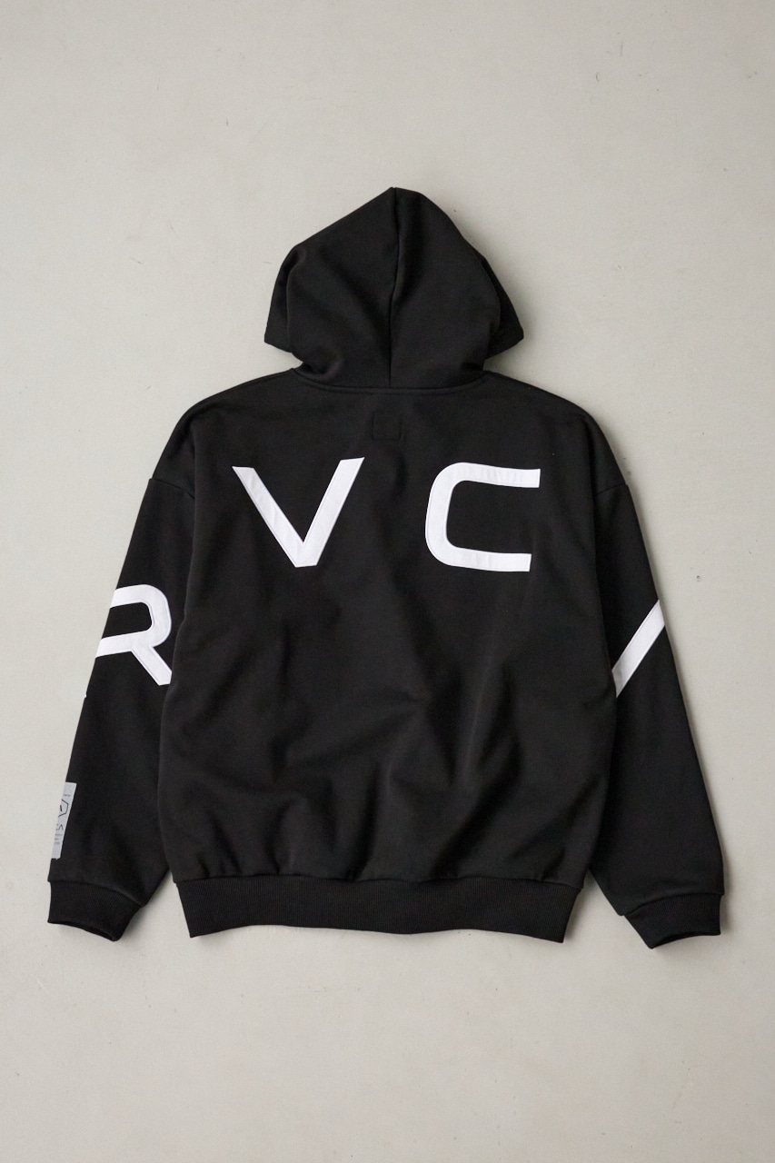 【RVCA×AZUL】 リフレクタースウェットパーカー 詳細画像 BLK 15